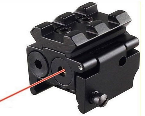 (image for) Mini Compact Pistol Red Laser Sight fit Picatinny Rail